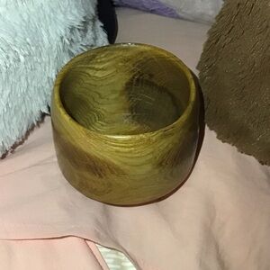 Handmade wooden cup